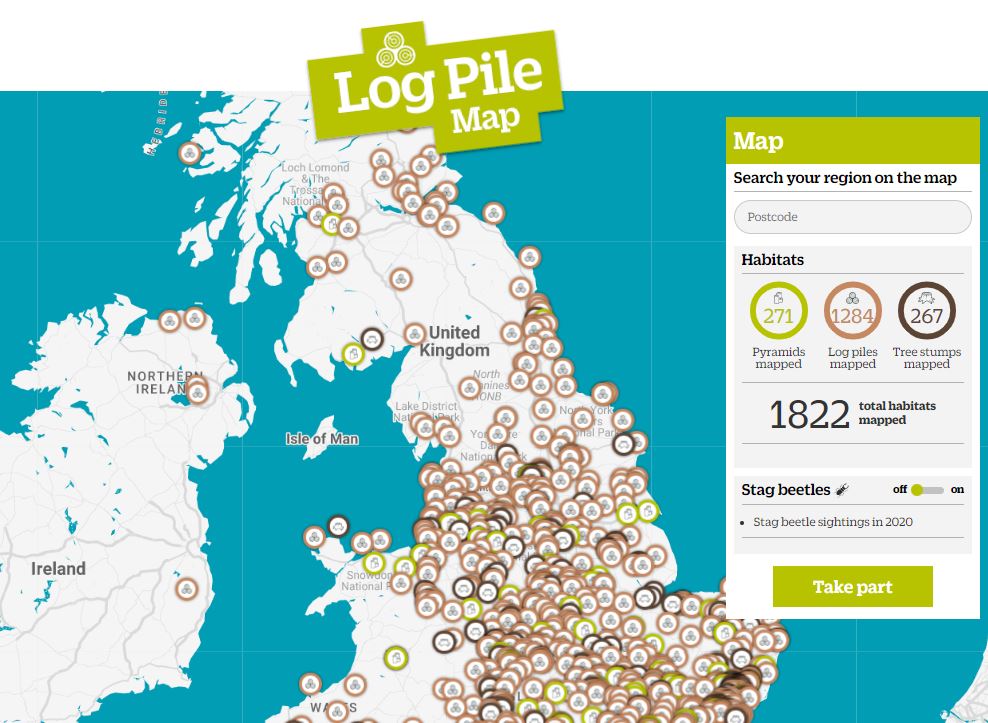 Log Pile Map - 2022